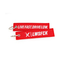 LWSFCK® Crew Flight Tag Red