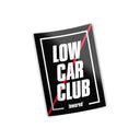 Low Car Club Sticker