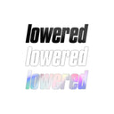 Lowered® Crew Car Sticker